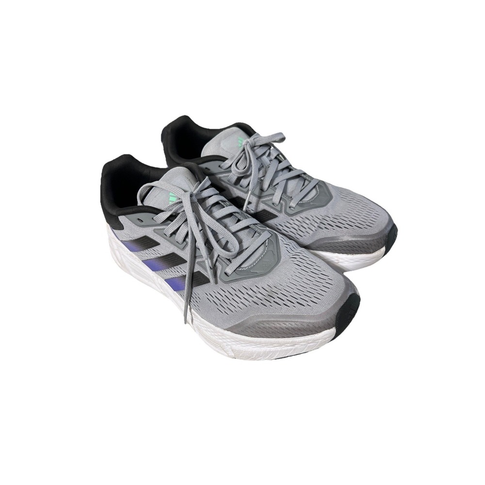 Adidas Questar Running Shoes Women's 10 Gray Athletic Bounce Cushion Walking